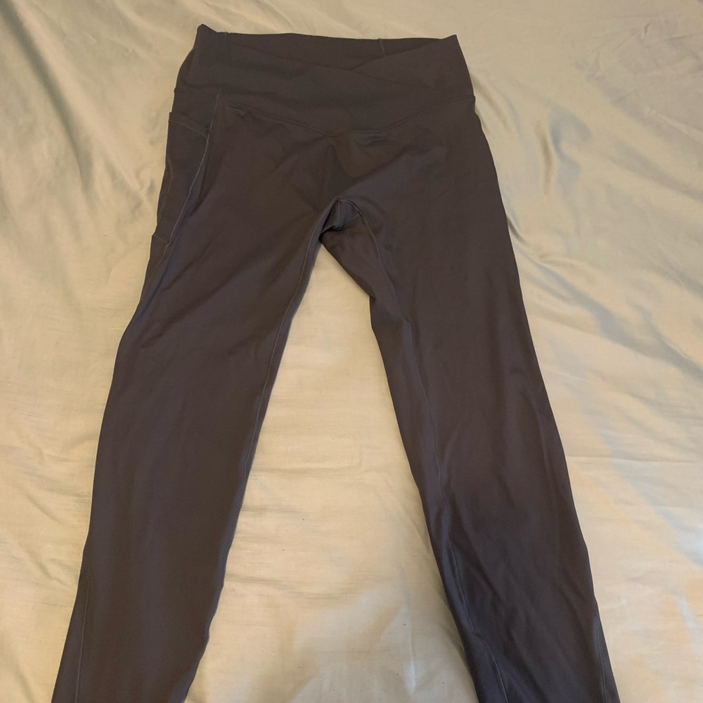 Navy Halara Crossover Leggings
